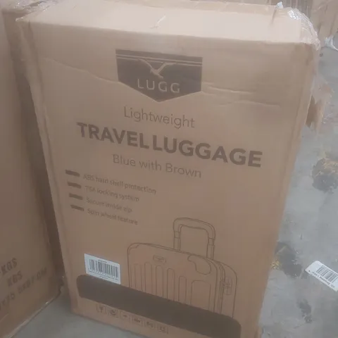 BOXED LUGG LIGHTWEIGHT TRAVEL LUGGAGE