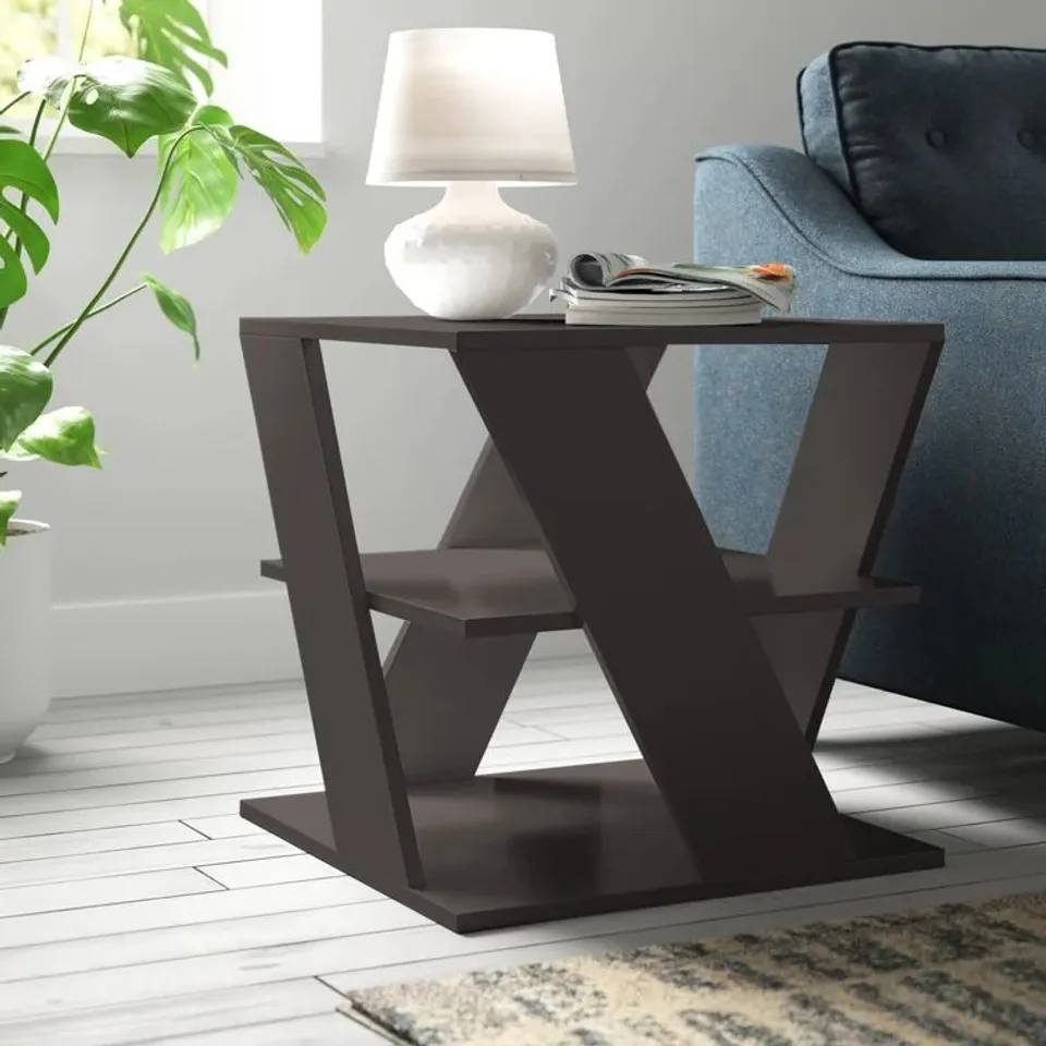 BOXED CATELINE SIDE TABLE WITH STORAGE (1 BOX)