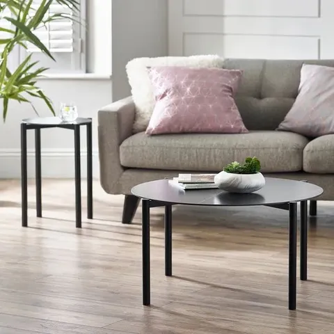 BOXED KOSEI COFFEE TABLE - BLACK (1 BOX)