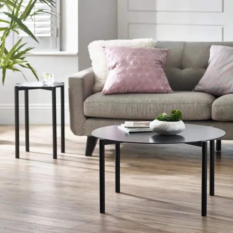 BOXED KOSEI COFFEE TABLE - BLACK (1 BOX)