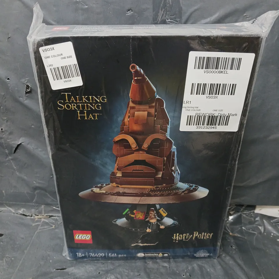 BOXED LEGO HARRY POTTER TALKING SORTING HAT - 76429