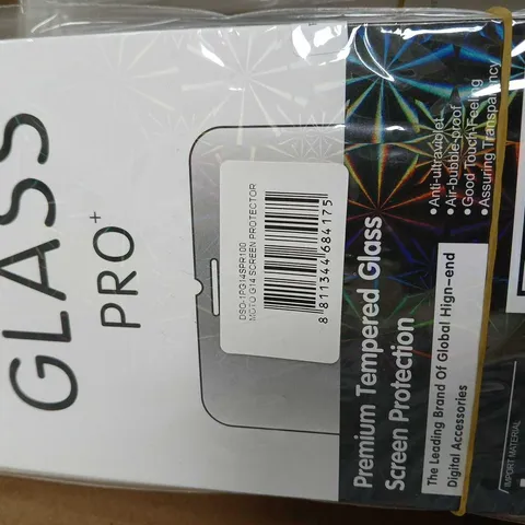 GLASS PRO PREMIUM TEMPERED GLASS SCREEN PROTECTORS – MULTI-PACK FOR MOTO G34 X100 