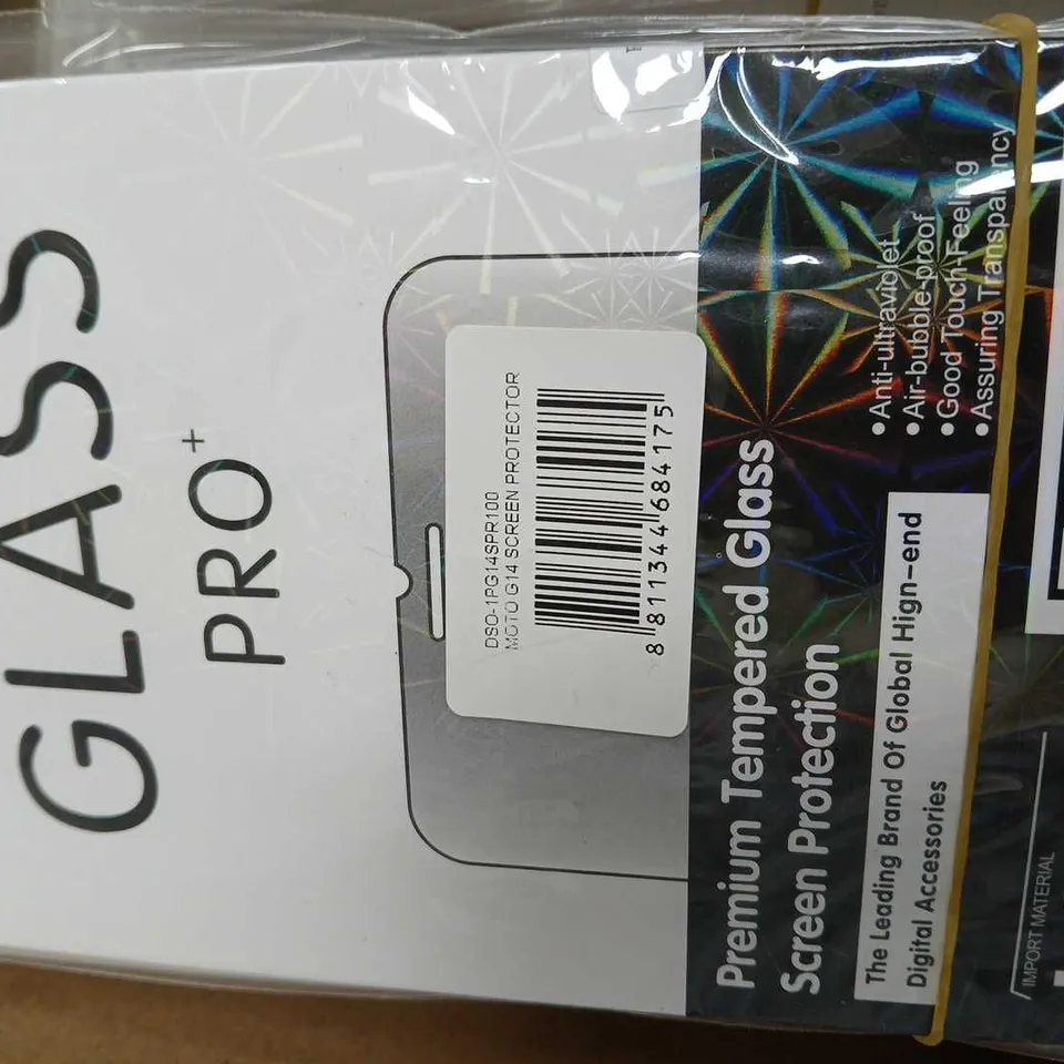 GLASS PRO PREMIUM TEMPERED GLASS SCREEN PROTECTORS – MULTI-PACK FOR MOTO G34 X100 