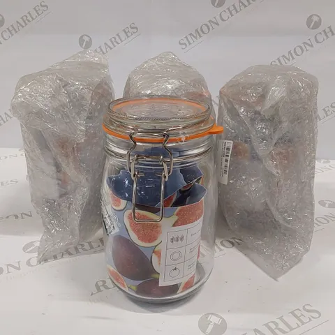 4 BRAND NEW KILNER JARS- COLLECTION ONLY