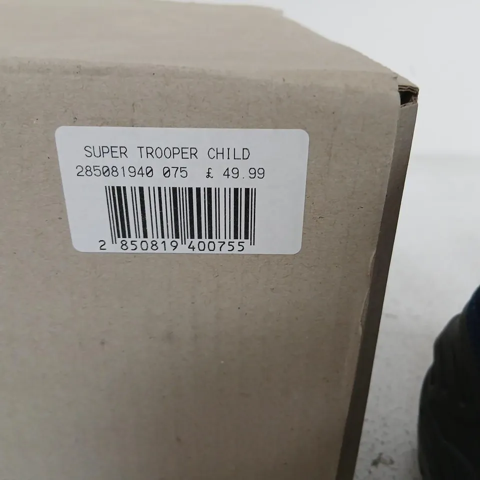 SOREL SUPER TROOPER CHILD WATERPROOF SNOW BOOTS – BLUE