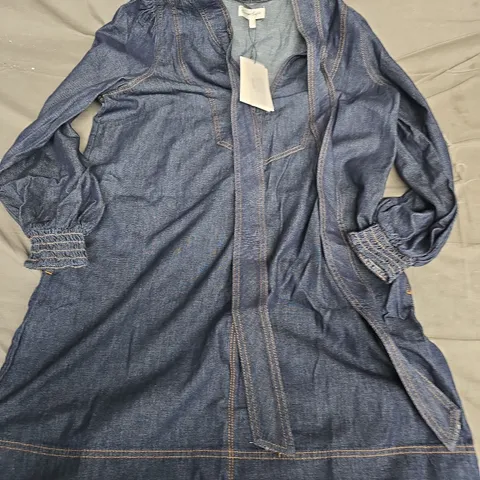 PHASE EIGHT GENEVE DENIM DRESS – BLUE, UK 16