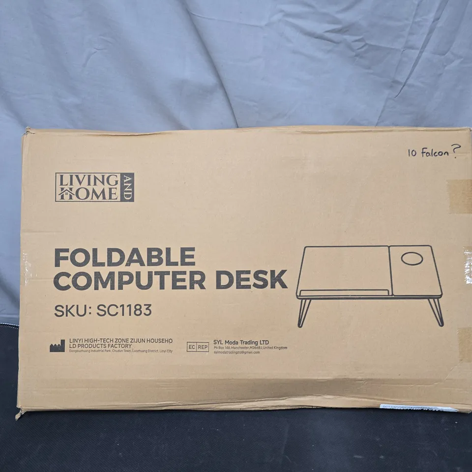 LIVING & HOME FOLDABLE COMPUTER DESK – SKU SC1183