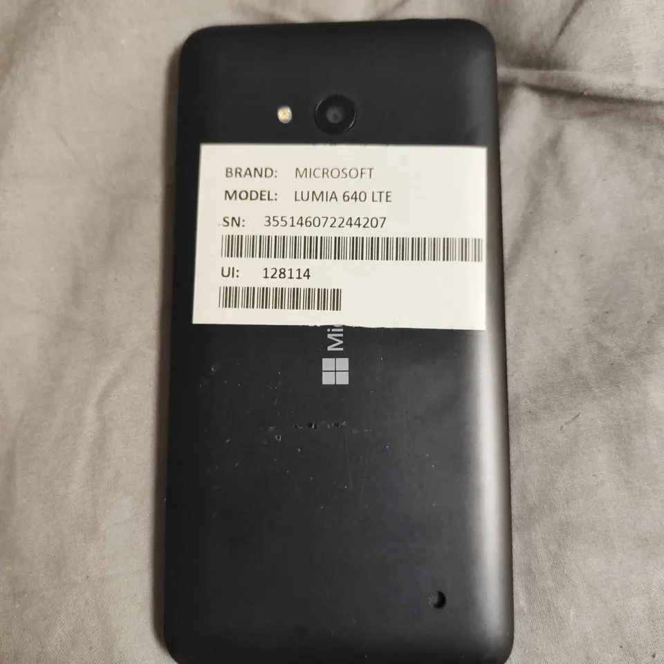 MICROSOFT LUMIA 640 LTE SMARTPHONE – BLACK