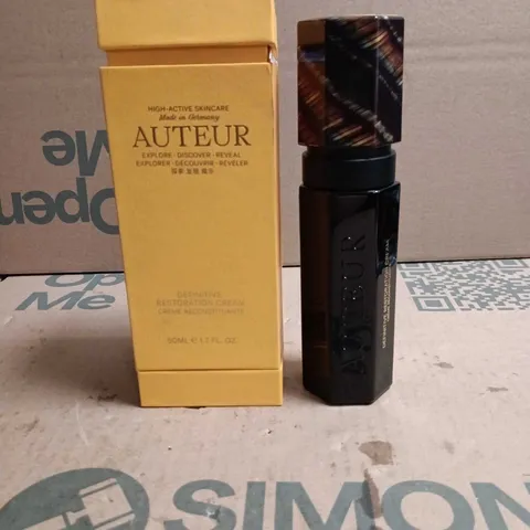 AUTEUR DEFINITIVE RESTORATION CREAM – 50 ML BOXED