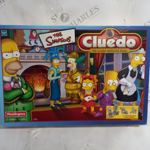 THE SIMPSONS CLUEDO BOARD GAME BY HASBRO