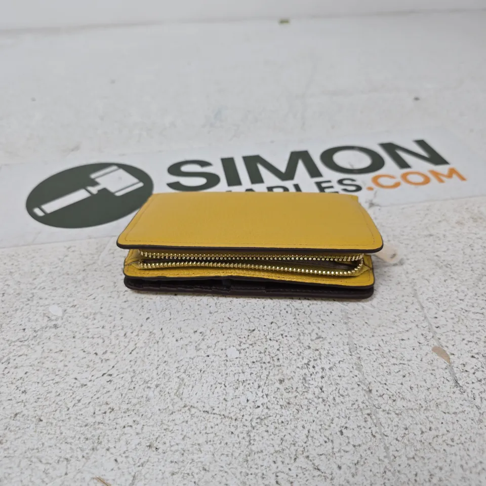 RADLEY LONDON YELLOW LEATHER WALLET