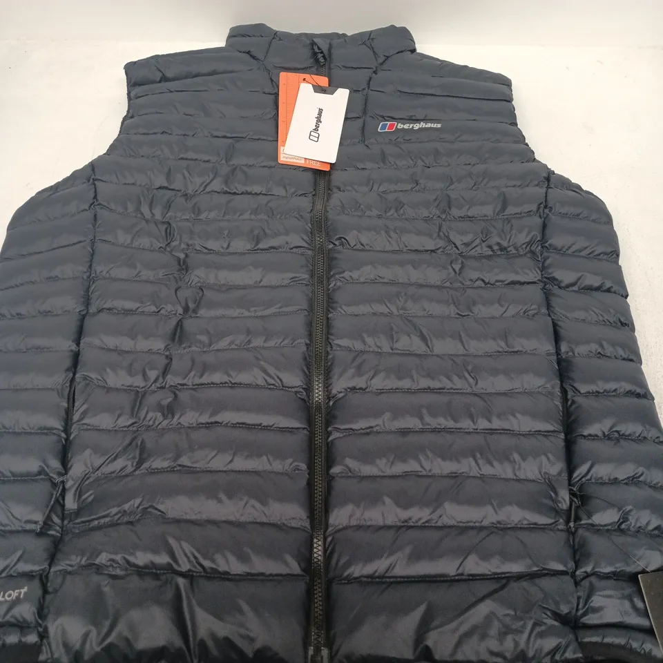 BERGHAUS MCLAGAN VEST – BLACK, MEN'S XL