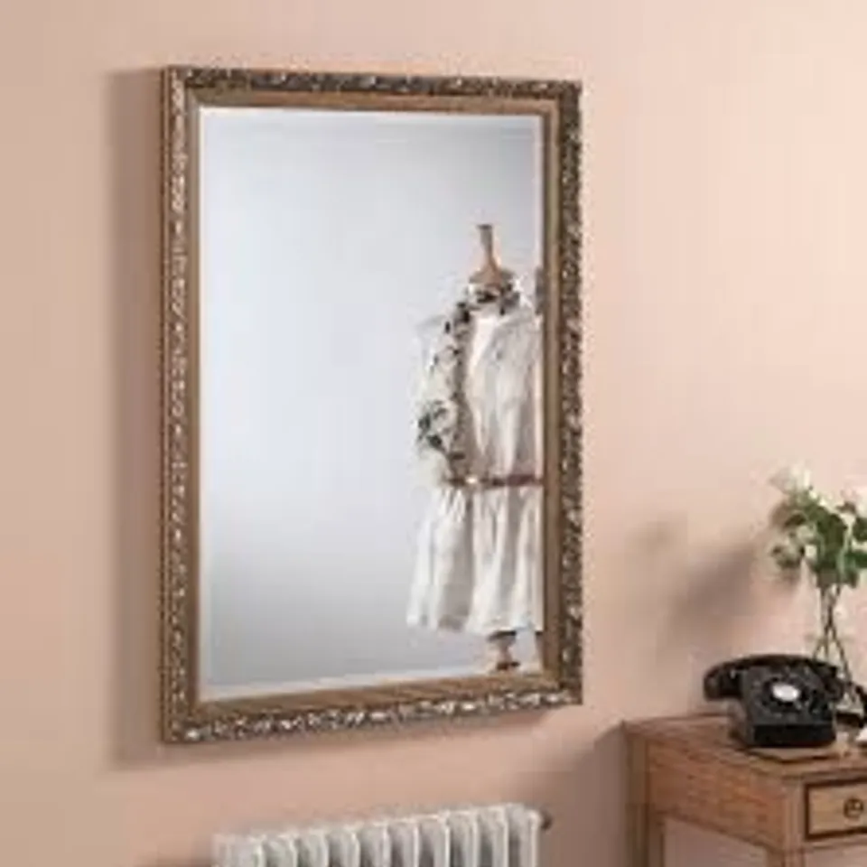 BRAND NEW BRITANNIA MIRRORS DAHLIA GOLD GRAND MIRROR 112 X 86CM 