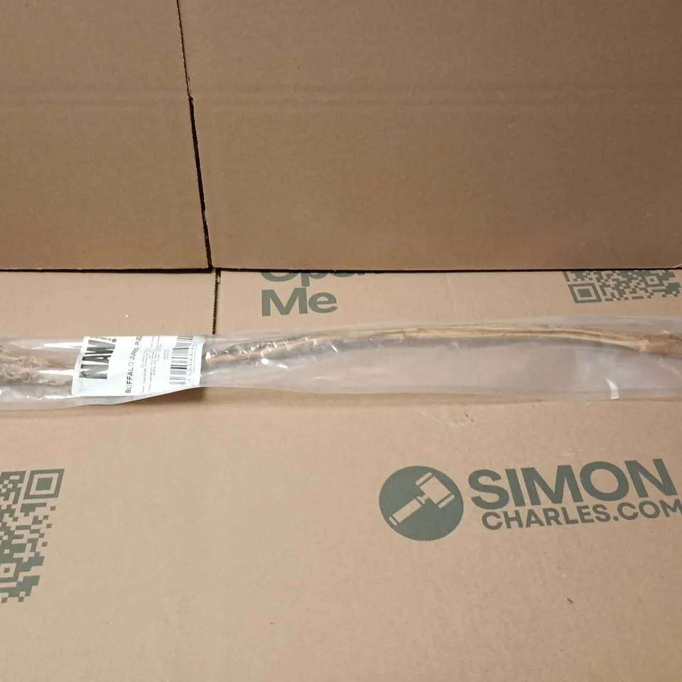 6 X NAW BUFFALO JUMBO PIZZLE 100% BUFFALO DOG TREAT