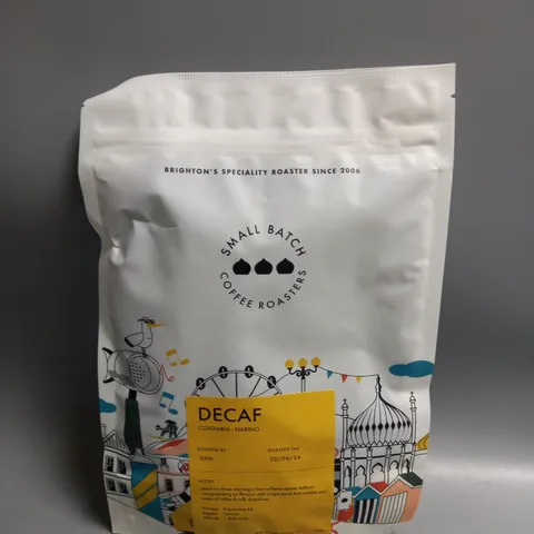 SMALL BATCH COFFEE DECAF COLOMBIA NARINO COFFEE BEANS 250G