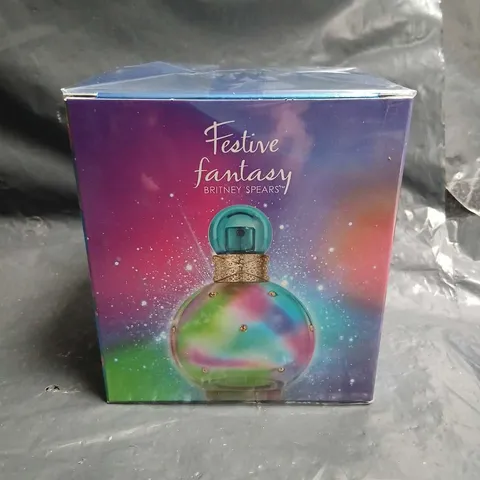 BOXED AND SEALED FESTIVE FANTASY BRITANY SPEARS EAU DE TOILETTE 100ML