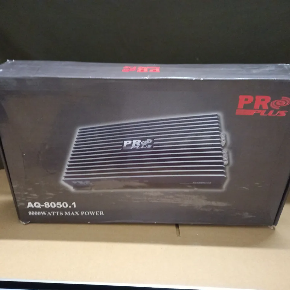 PRO PLUS AQ-8050.1 8000 WATTS MAX POWER AMPLIFIER