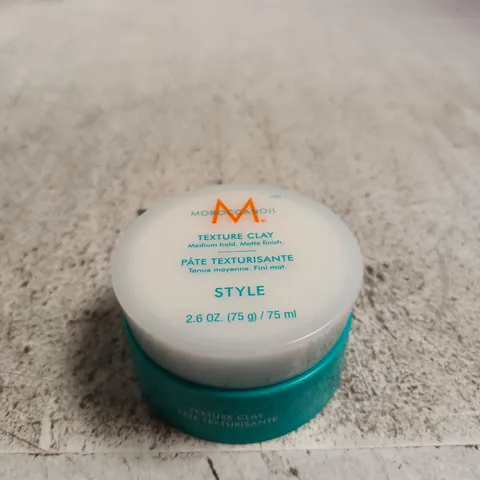 MOROCCANOIL TEXTURE CLAY – 75 ML, MEDIUM HOLD MATTE FINISH (HAIR STYLING)