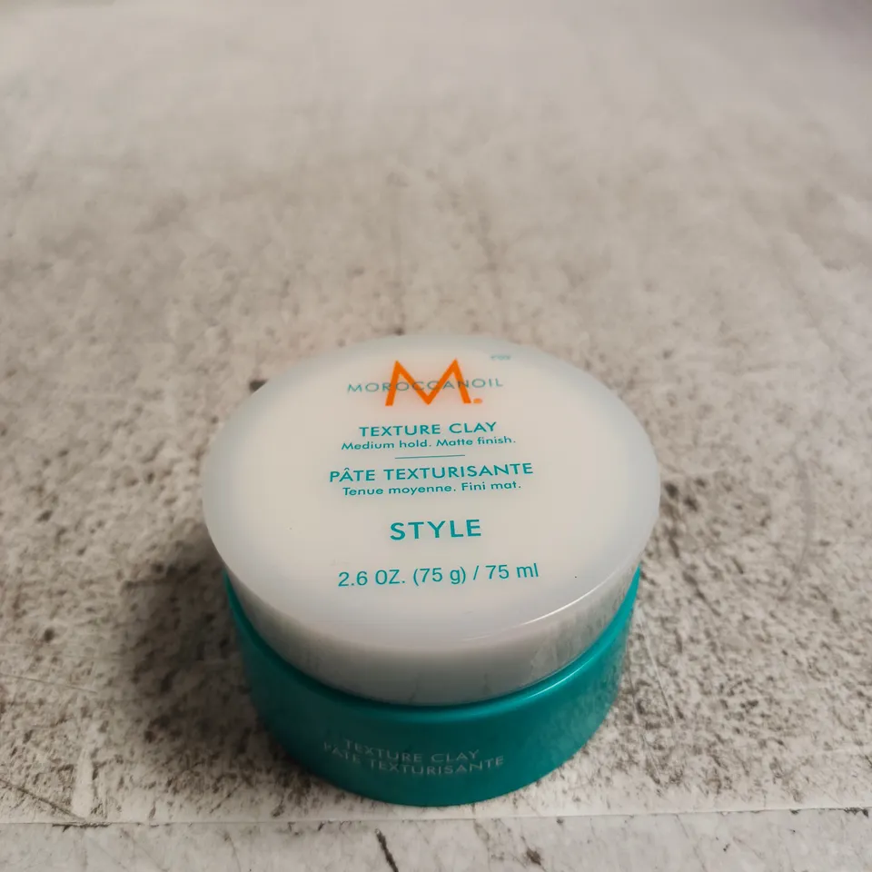 MOROCCANOIL TEXTURE CLAY – 75 ML, MEDIUM HOLD MATTE FINISH (HAIR STYLING)