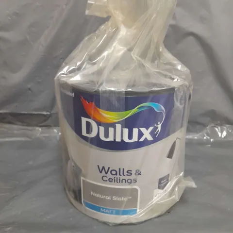 DULUX WALLS & CEILINGS NATURAL SLATE MATT EMULSION PAINT, 2.5L