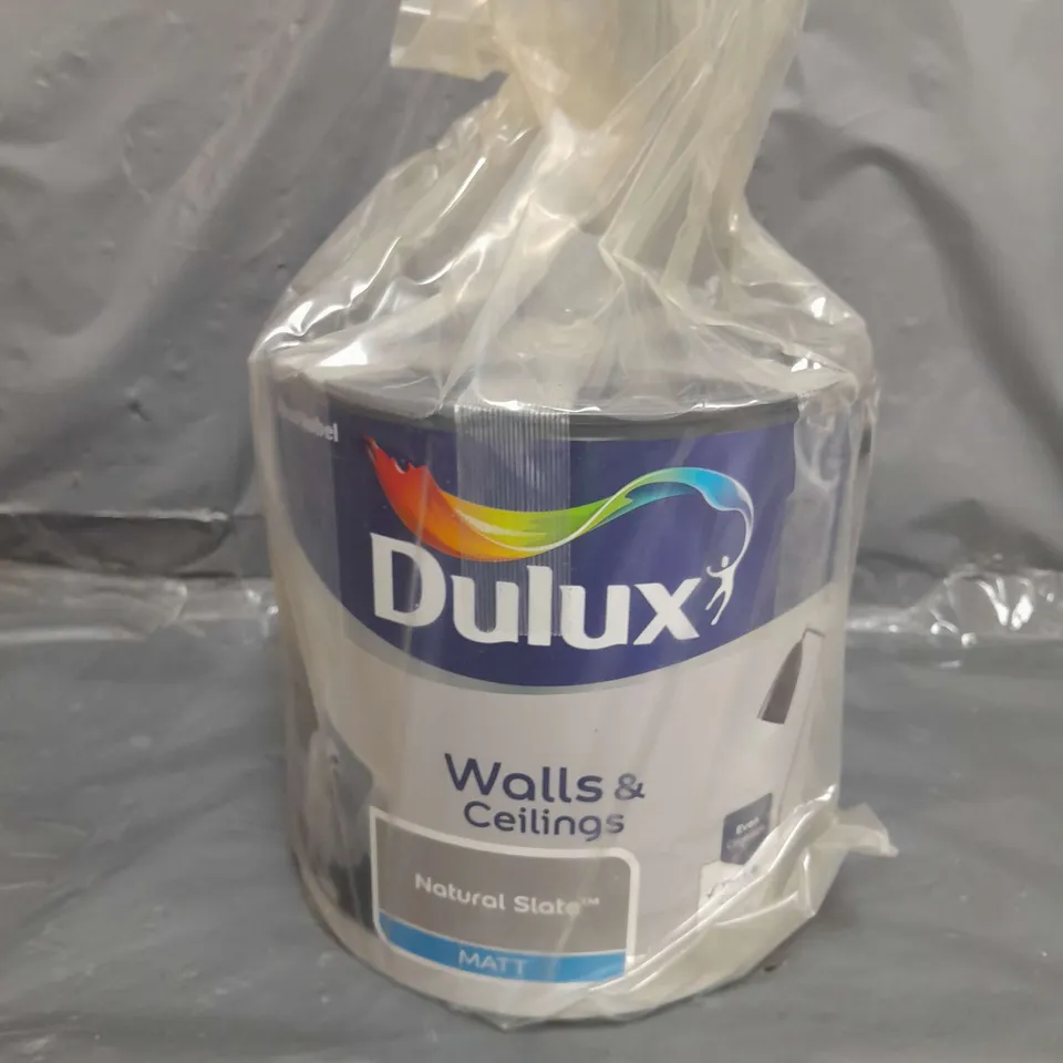 DULUX WALLS & CEILINGS NATURAL SLATE MATT EMULSION PAINT, 2.5L