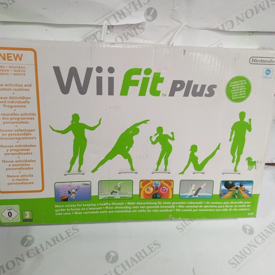 BOXED NINTENDO WII FIT PLUS 