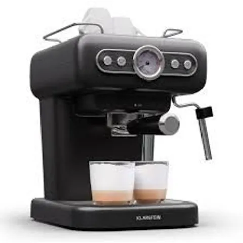 BOXED KLARSTEIN ESPRESSO PORTAFILTER MACHINE