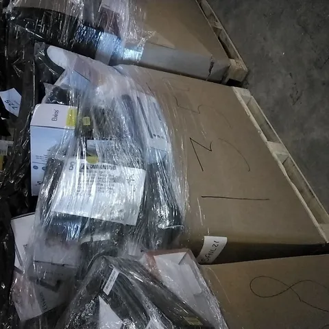 PALLET OF ASSORTED ITEMS INCLUDING ELVIROS ME MEMORY FOAM CERVICAL PILLOW, INFINITE BACK CUSHION, TEMPUR PILLOW