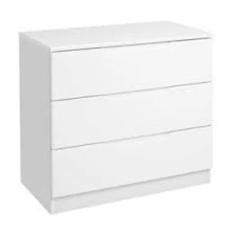 BOXED DUNELM LEGATO 3 DRAWER CHEST (1 BOX)
