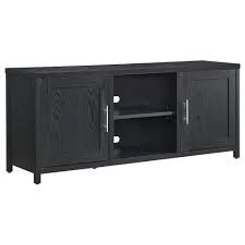 BOXED STRAHM TV STAND FOR TVS UP TO 65" - BLACK GRAIN FINISH (1 BOX)