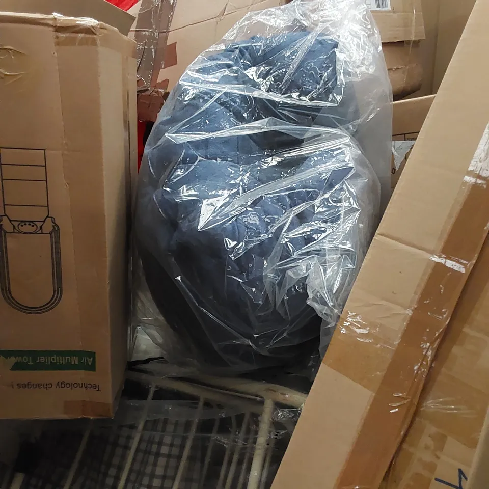 PALLET OF ASSORTED ITEMS INCLUDING, MOSQUITO NET, AIR MULTIPLIER TOWER FAN,CBLUDE CUDDLE PILLOW, ARTIFICAL PLANTS