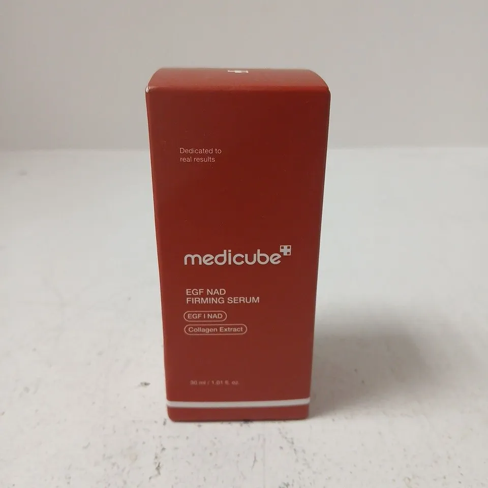 BOXED AND SEALED MEDICUBE EGF NAD FIRMING SERUM (30ML)