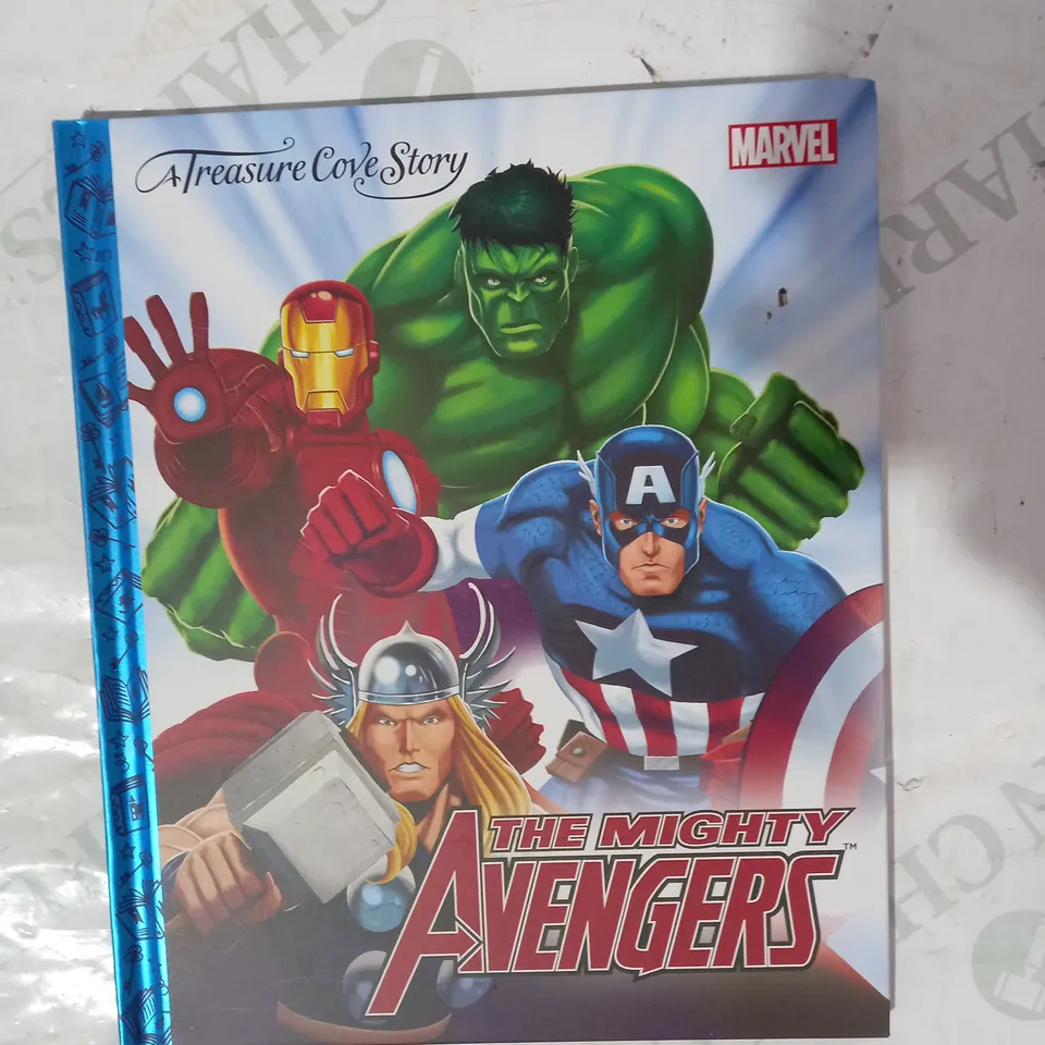 LOT OF APPROXIMATELY 10 X A TREASURE COVE STORY - MARVEL THE MIGHTY AVENGERS BOOKS