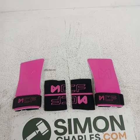 MCF PINK GRIPS WITH VELCRO STRAPS – PAIR