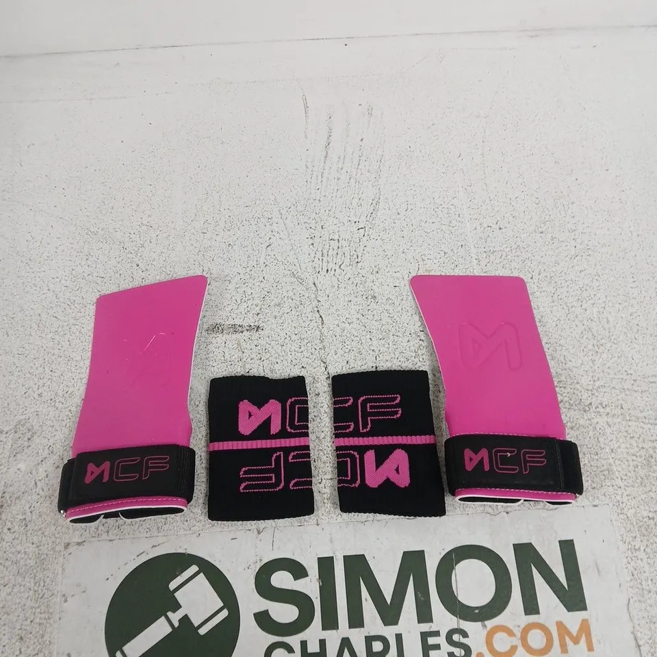 MCF PINK GRIPS WITH VELCRO STRAPS – PAIR