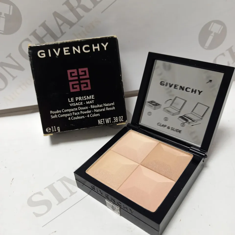 GIVENCHY LE PRISME VISAGE SOFT COMPACT FACE POWDER 4 COLORS - 84 BEIGE MOUSSELINE