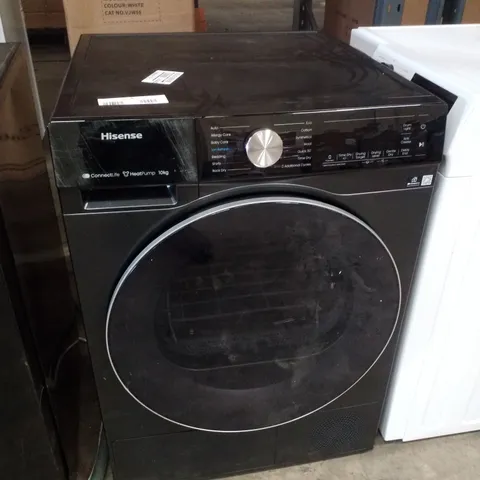 HISENSE 5S SERIES DH5S102BB WIFI-ENABLED 10 KG HEAT PUMP TUMBLE DRYER - BLACK