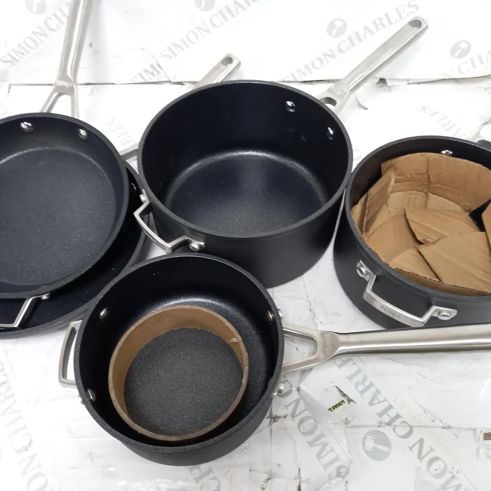 BOXED NINJA STACKABLE 5 PC COOKWARE SET C5500UK