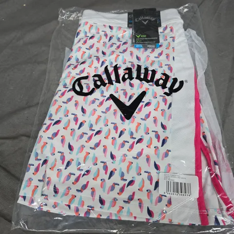 SEALED CALLAWAY BIRDIE/EAGLE SKIRT WITH INLINE SHORTS - SIZE MEDIUM