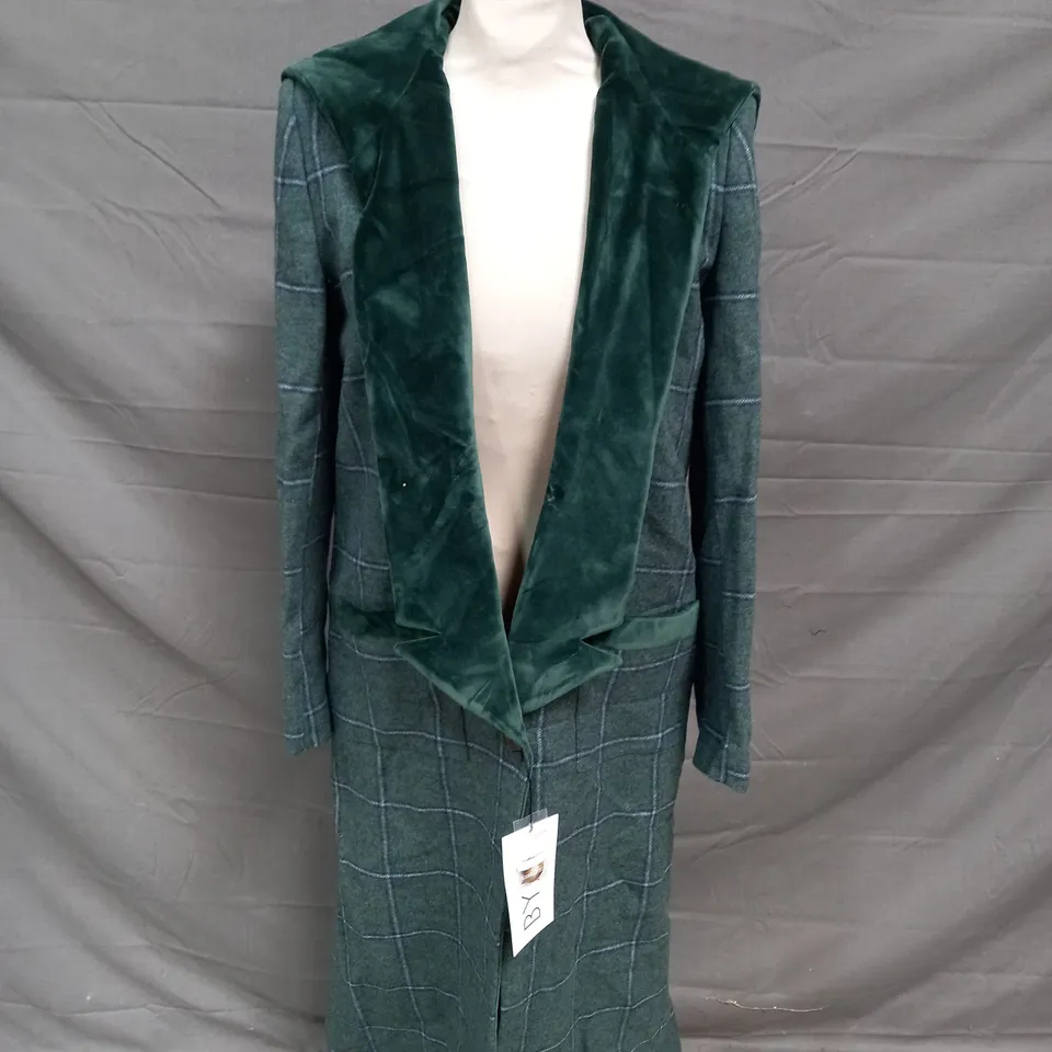 BYAN PAUL COAT IN DARK GREEN - SMALL