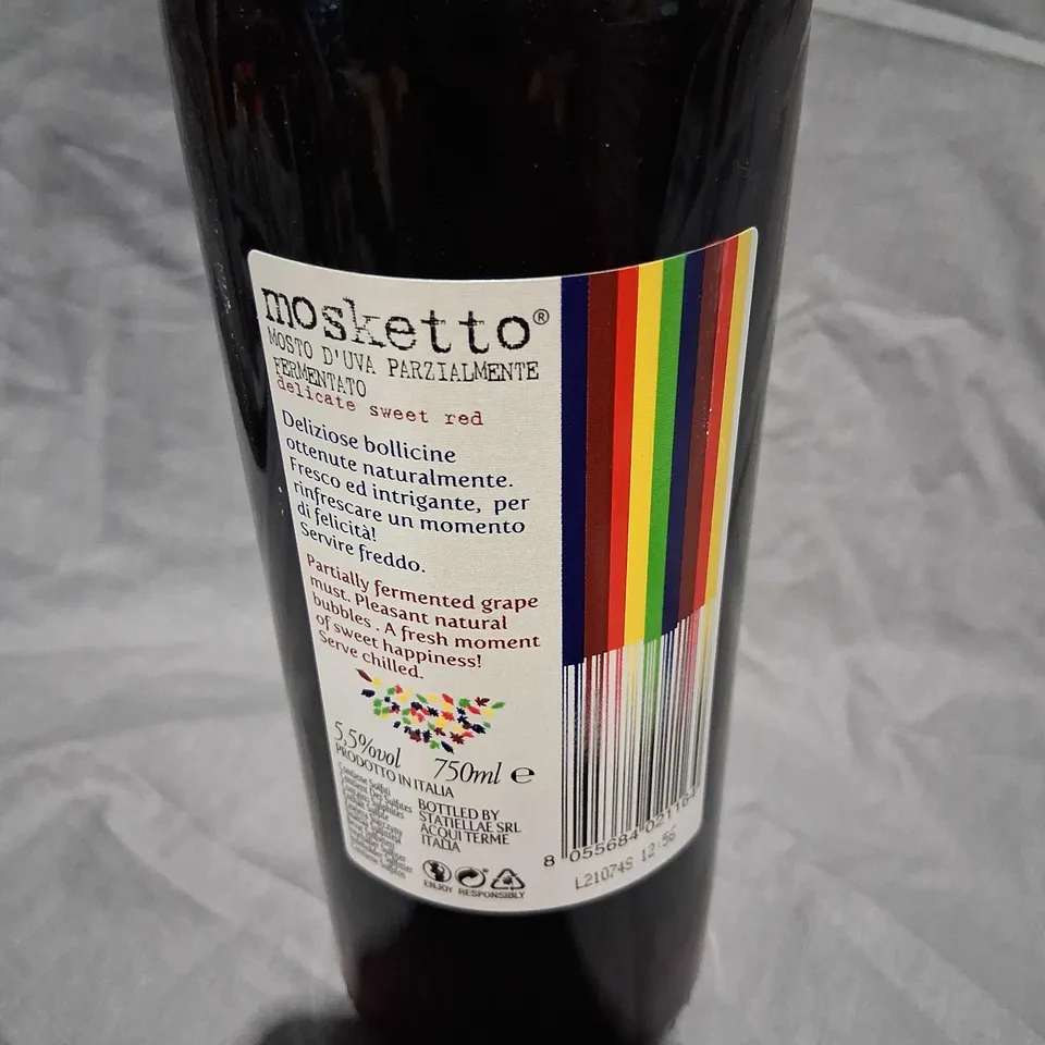 MONDODELVINO DELICATE SWEET RED ITALIAN WINE – 750ML
