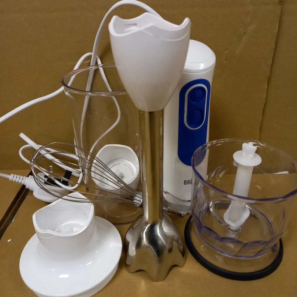 BRAUN MQ3025 SPAGHETTI HAND BLENDER 
