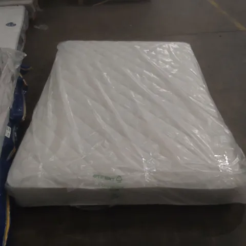 QUALITY BAGGED DOUBLE 135cm AIRSPRUNG LUXURY QUILTED MEDIUM MATTRESS