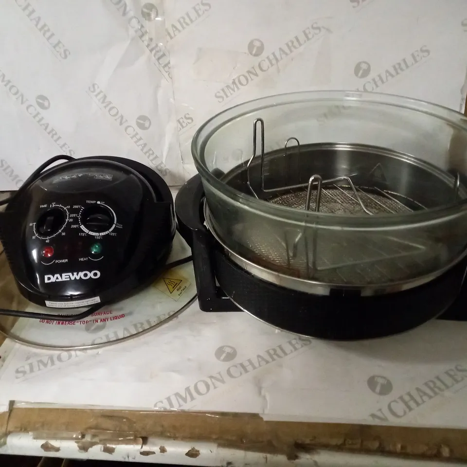 DAEWOO DELUXE 17L 1300W HALOGEN AIR FRYER 