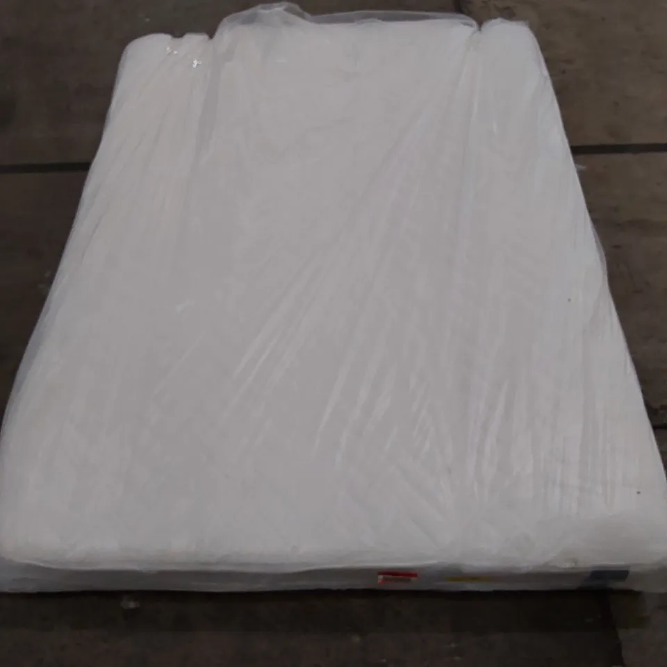 QUALITY BAGGED 4'6" DOUBLE SERENITY HYBRID COIL AND MEMORY FOAM MATTRESS