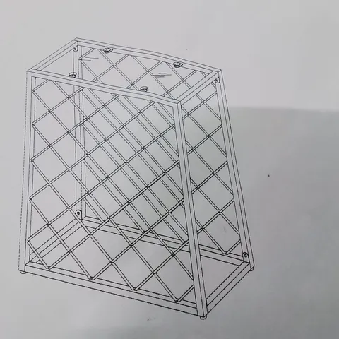 BOXED DISPLAY CAGE 