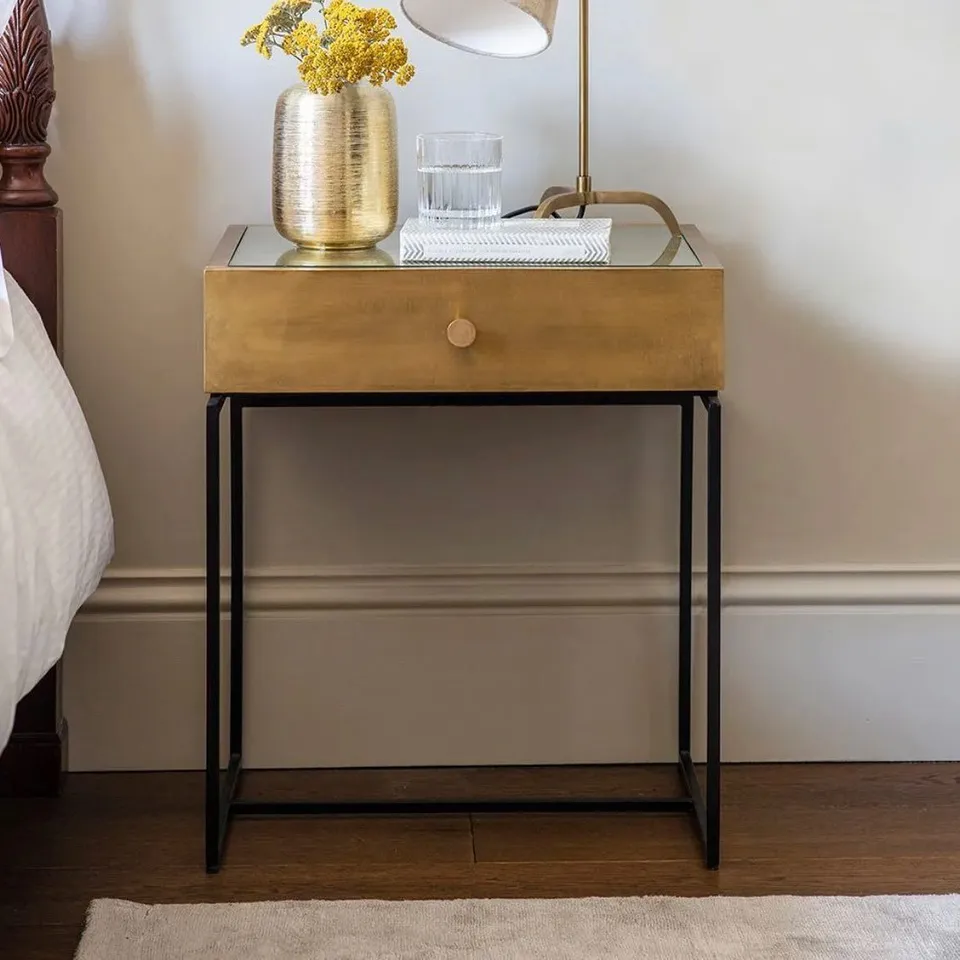 BOXED ATKIN & THYME JENSEN BEDSIDE DRAWER