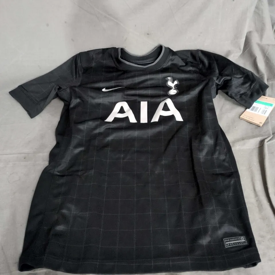 TOTTENHAM HOTSPUR KIDS FOOTBALL SHIRT BY NIKE – BLACK, XL (158–170 CM)
