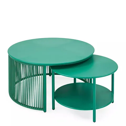 HAWAII NESTED TABLE GREEN