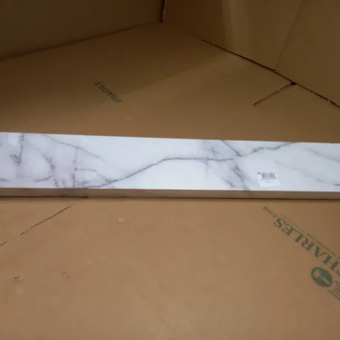 PACKAGED MARBLE EFFECT SHELF